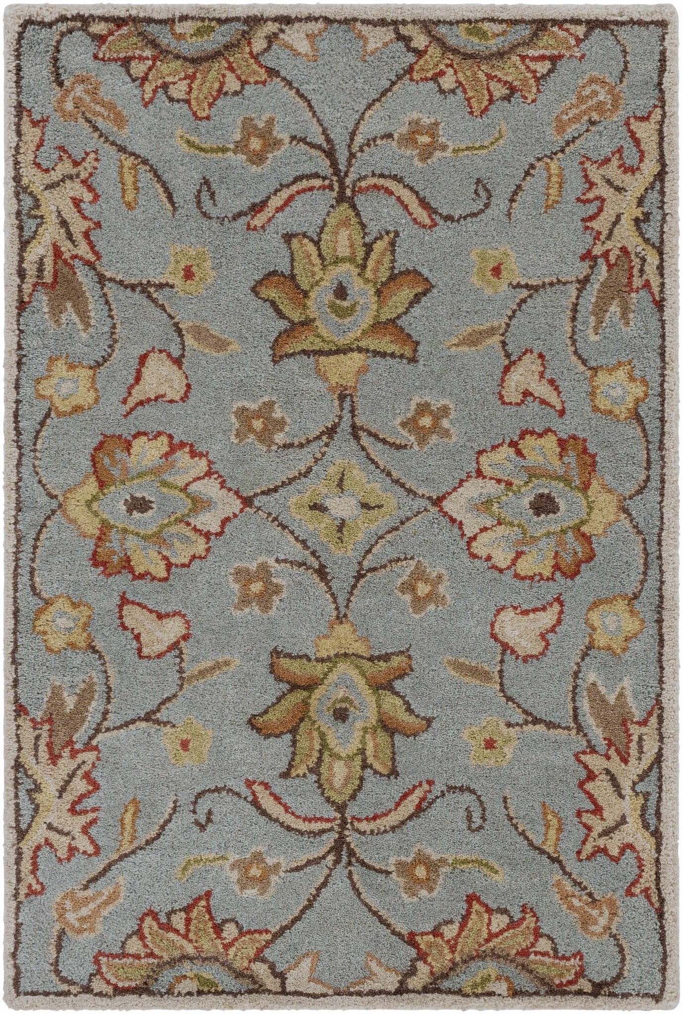 Conesus Hand Tufted Gray 1052 Area Rug - Quahog Bay Bedding