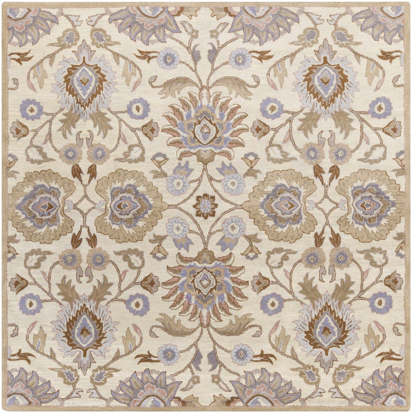 Conesus Hand Tufted Ivory 1109 Wool Rug - Quahog Bay Bedding