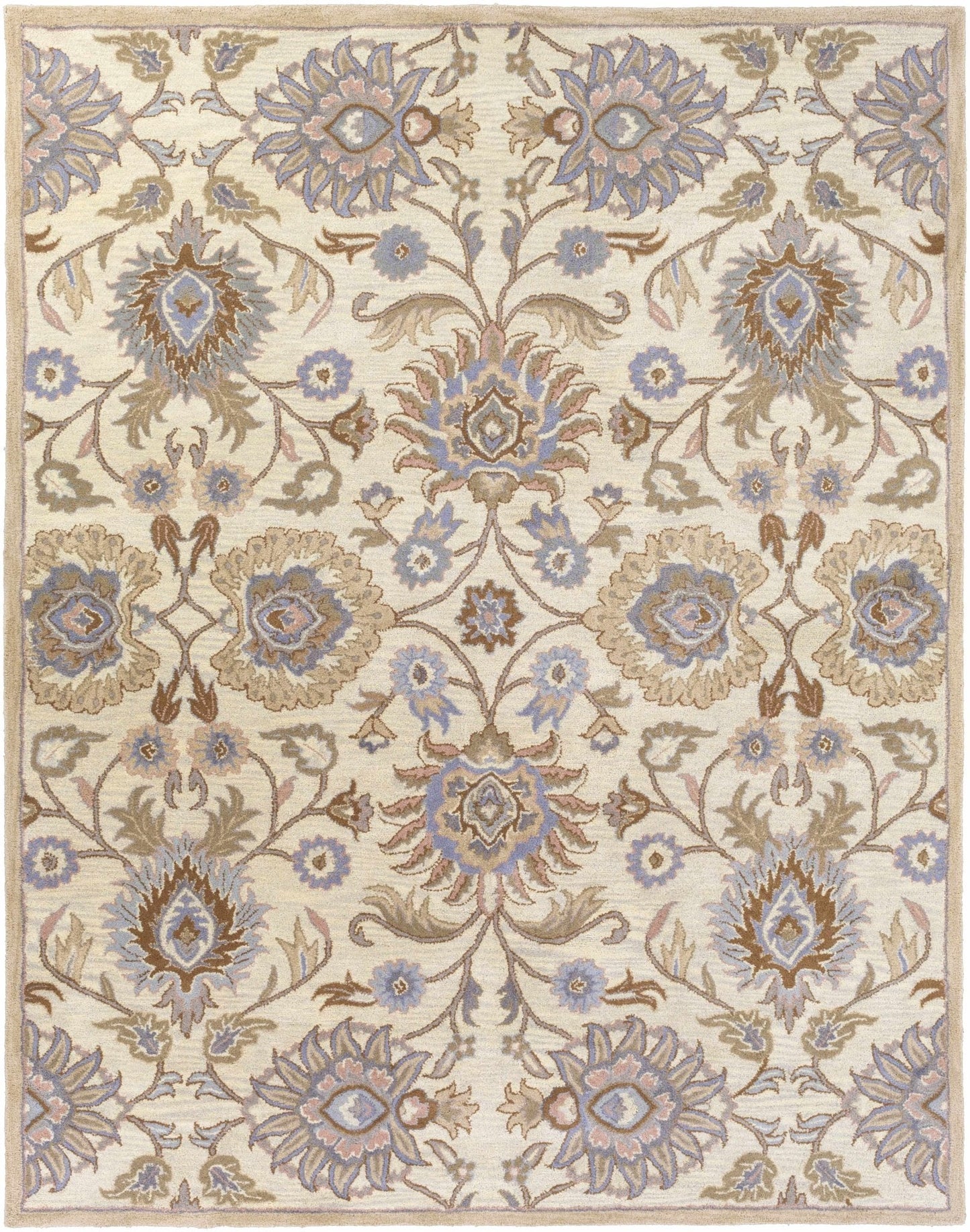 Conesus Hand Tufted Ivory 1109 Wool Rug - Quahog Bay Bedding