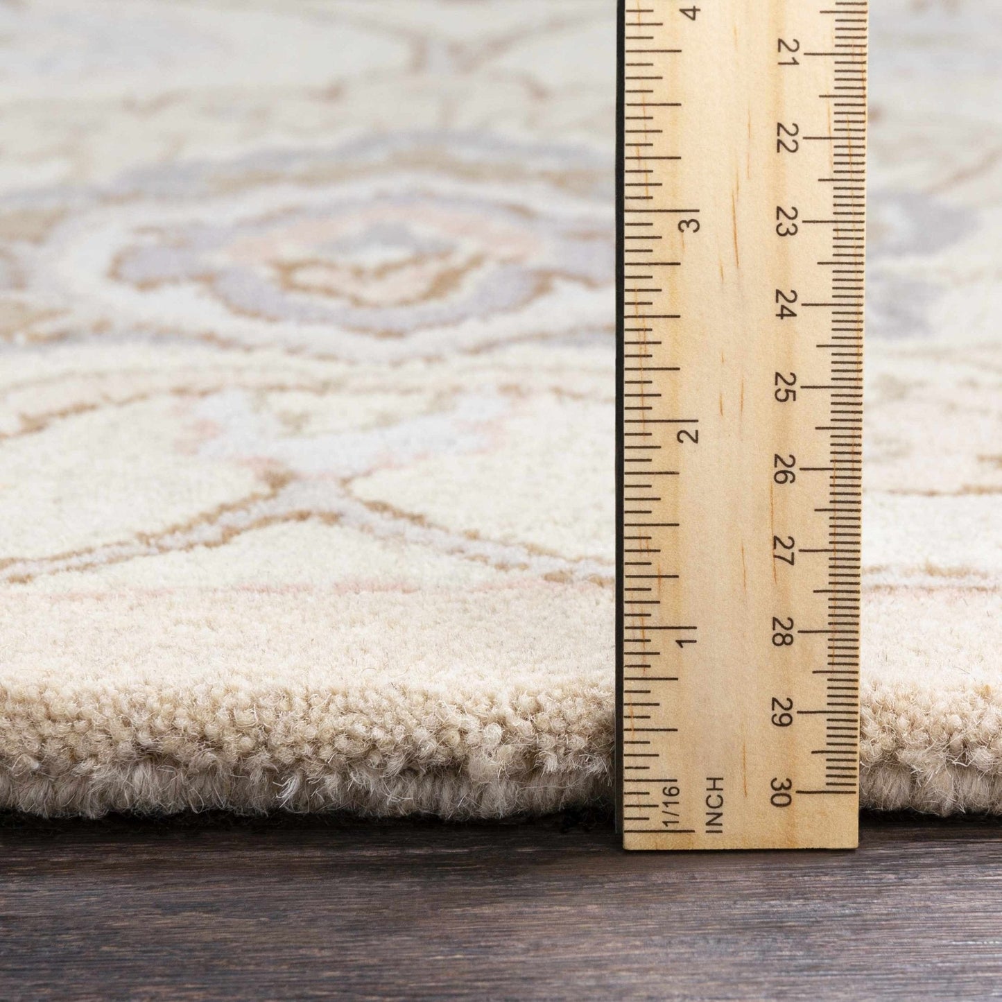 Conesus Hand Tufted Ivory 1109 Wool Rug - Quahog Bay Bedding