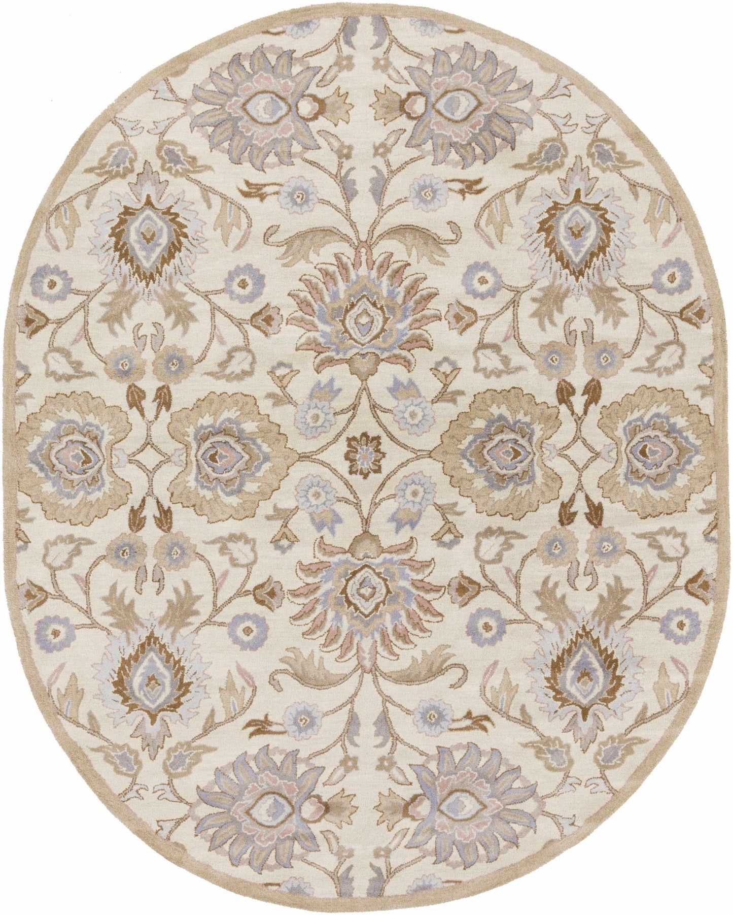 Conesus Hand Tufted Ivory 1109 Wool Rug - Quahog Bay Bedding