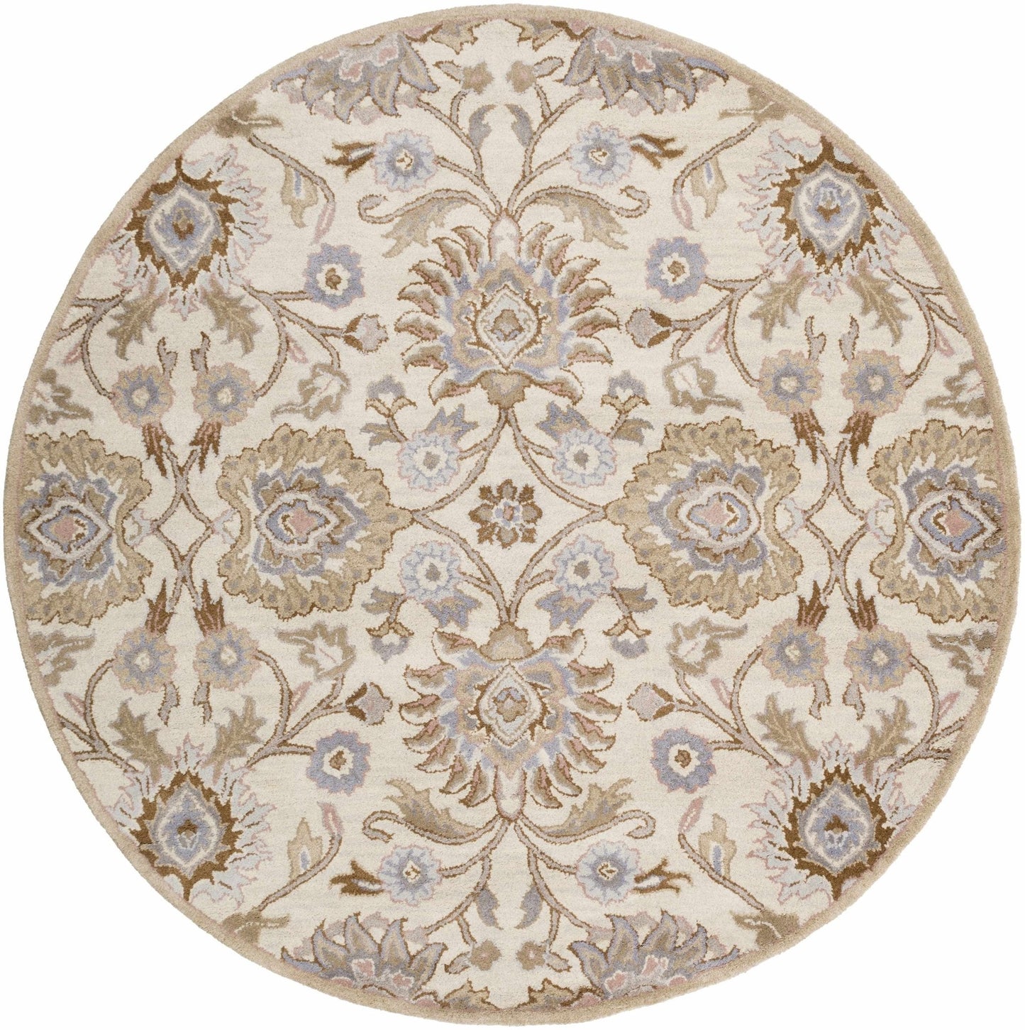 Conesus Hand Tufted Ivory 1109 Wool Rug - Quahog Bay Bedding