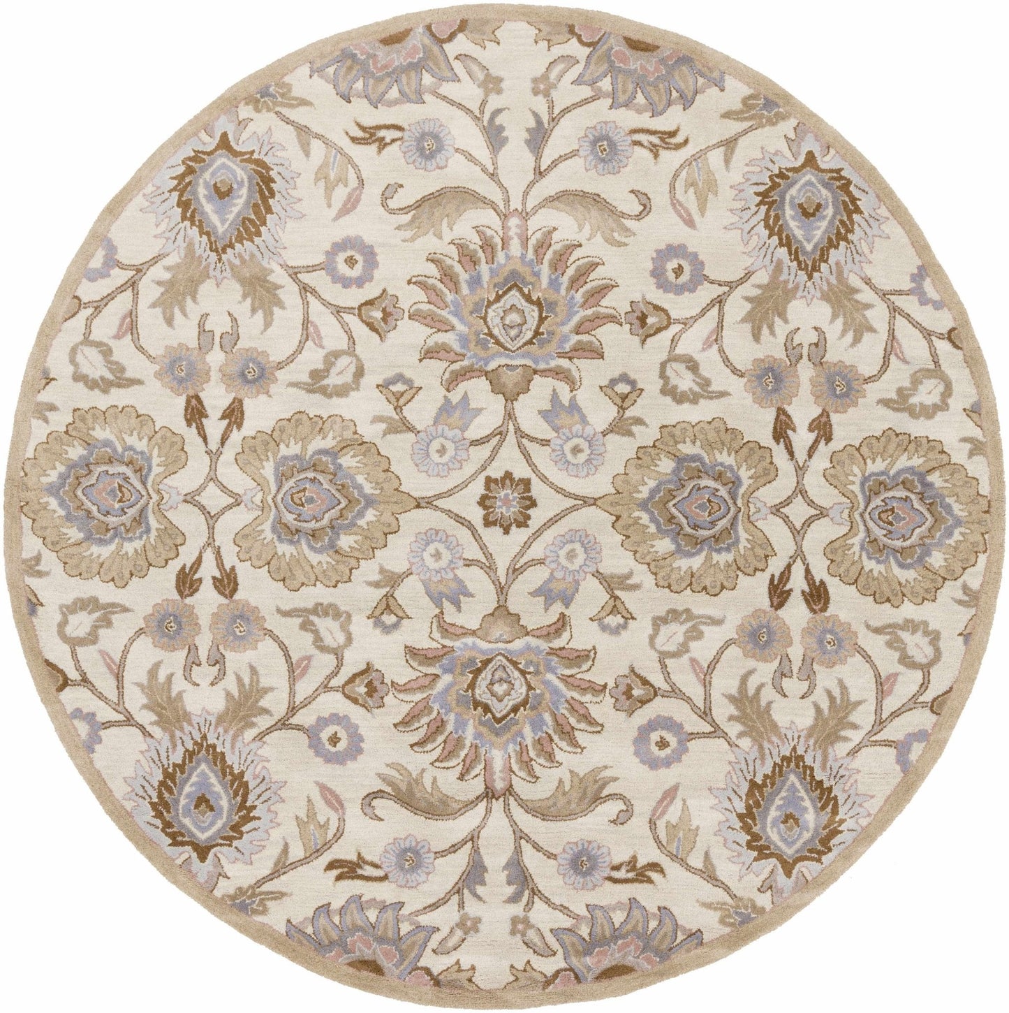 Conesus Hand Tufted Ivory 1109 Wool Rug - Quahog Bay Bedding