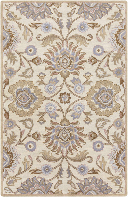 Conesus Hand Tufted Ivory 1109 Wool Rug - Quahog Bay Bedding