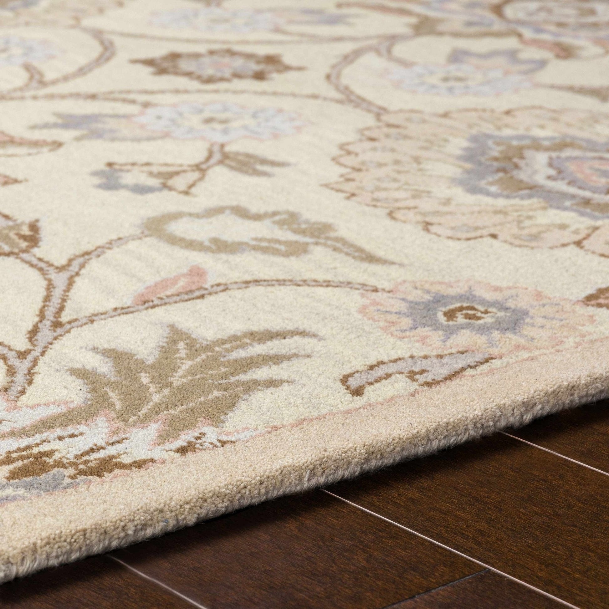 Conesus Hand Tufted Ivory 1109 Wool Rug - Quahog Bay Bedding