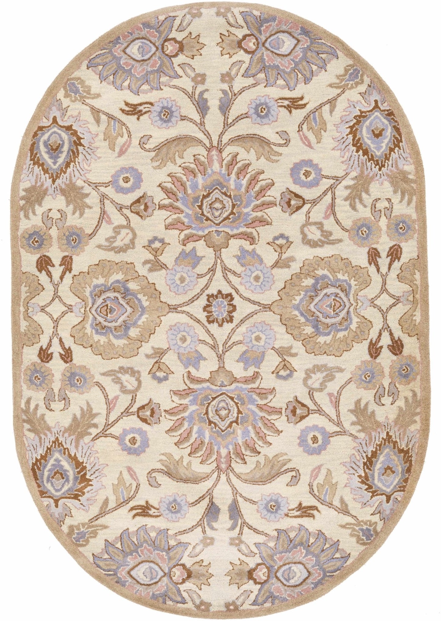 Conesus Hand Tufted Ivory 1109 Wool Rug - Quahog Bay Bedding
