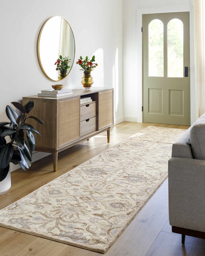 Conesus Hand Tufted Ivory 1109 Wool Rug - Quahog Bay Bedding