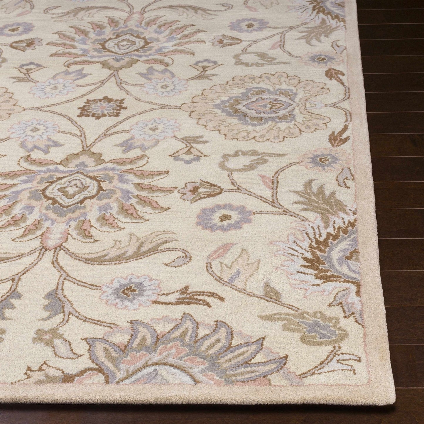 Conesus Hand Tufted Ivory 1109 Wool Rug - Quahog Bay Bedding