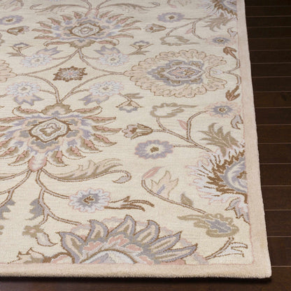 Conesus Hand Tufted Ivory 1109 Wool Rug - Quahog Bay Bedding