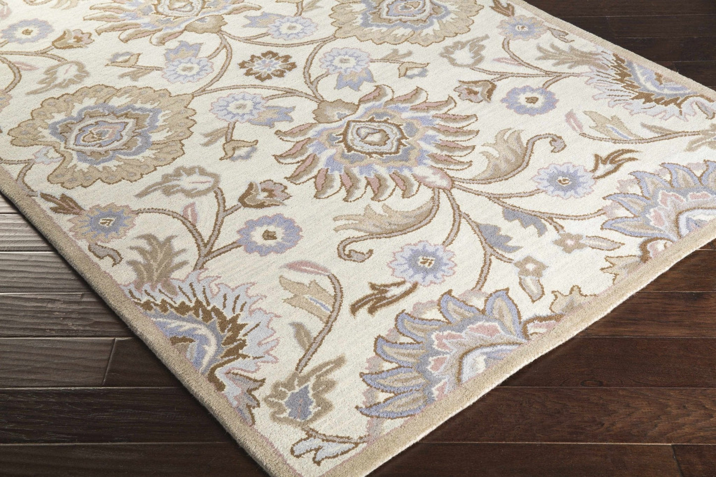 Conesus Hand Tufted Ivory 1109 Wool Rug - Quahog Bay Bedding