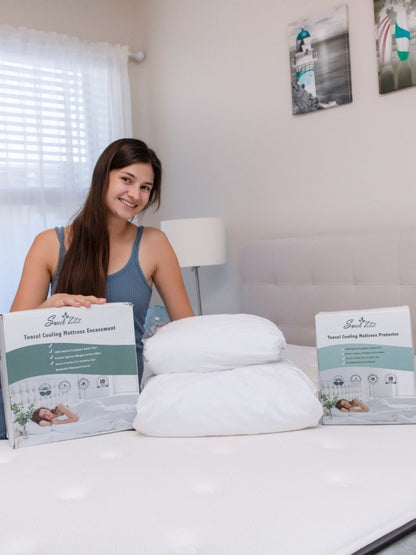 Cooling Mattress Protector - Quahog Bay Bedding