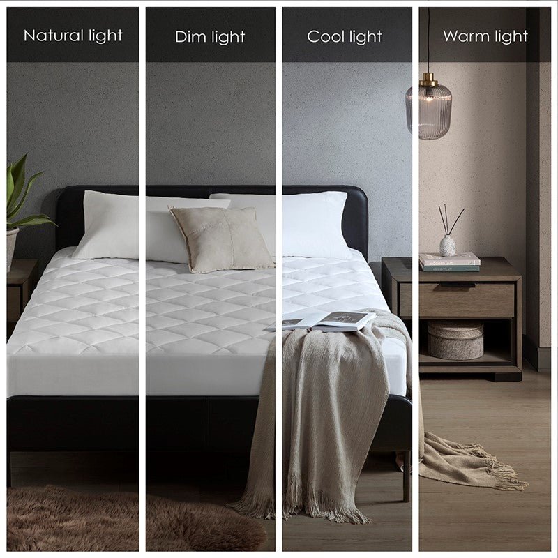 Cooling Touch Overfilled Deep Pocket Mattress Pad - Quahog Bay Bedding