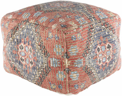 Copeland Woven Jute and Cotton Pouf - Quahog Bay Bedding