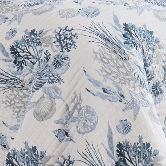 Coral Landing Quilt Set - Quahog Bay Bedding