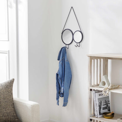 Cotmon Black Iron Frame Mirror - Quahog Bay Bedding