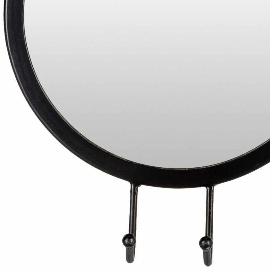 Cotmon Black Iron Frame Mirror - Quahog Bay Bedding