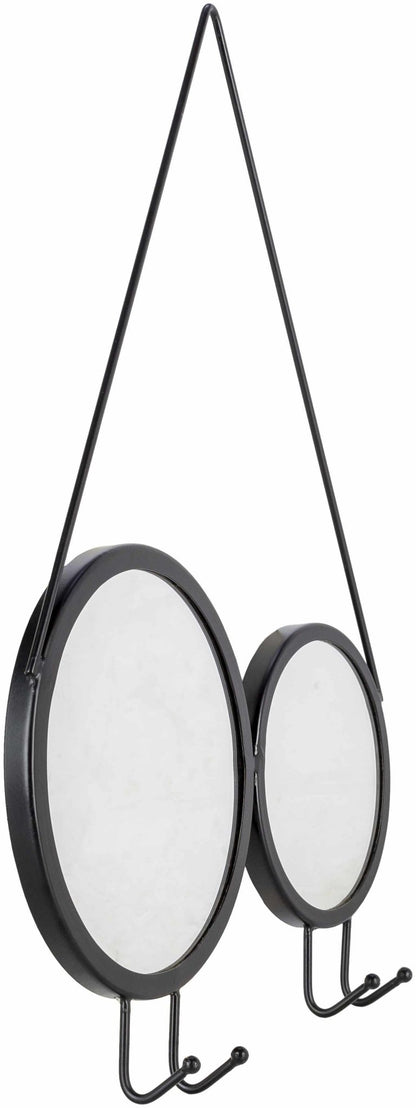 Cotmon Black Iron Frame Mirror - Quahog Bay Bedding