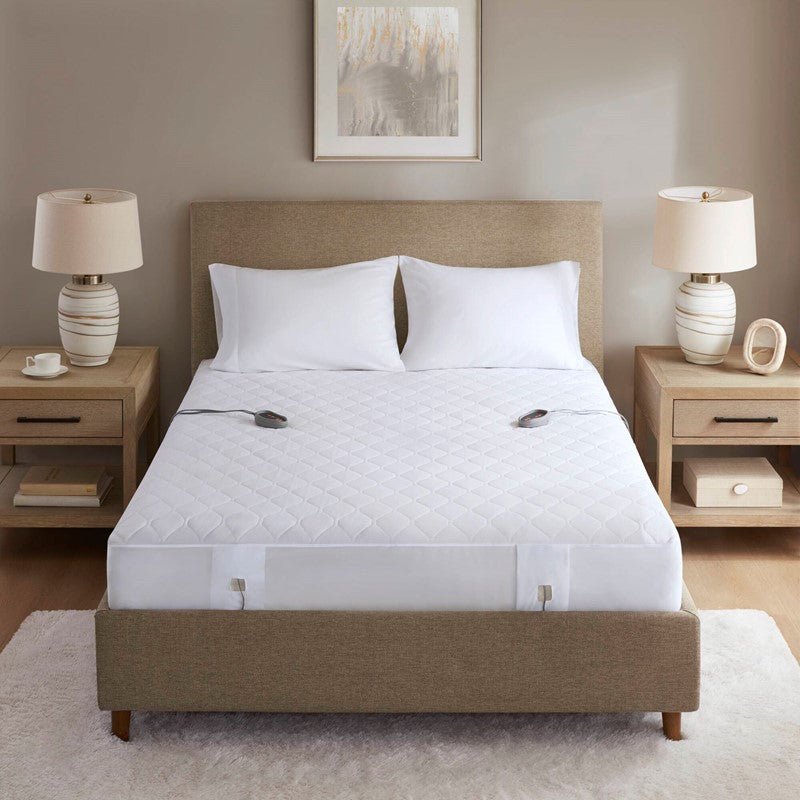 Cotton Blend Heated Mattress Pad - Quahog Bay Bedding