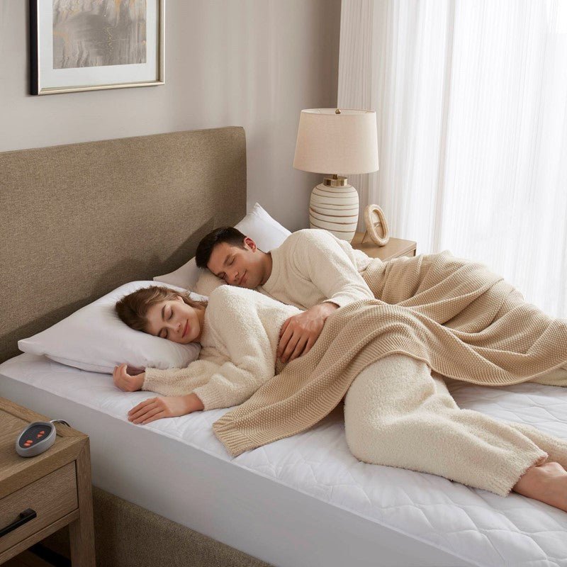 Cotton Blend Heated Mattress Pad - Quahog Bay Bedding