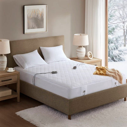 Cotton Blend Heated Mattress Pad - Quahog Bay Bedding