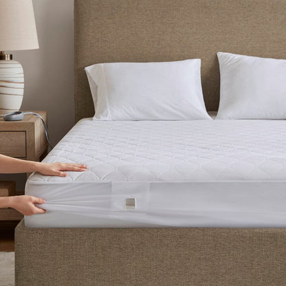 Cotton Blend Heated Mattress Pad - Quahog Bay Bedding