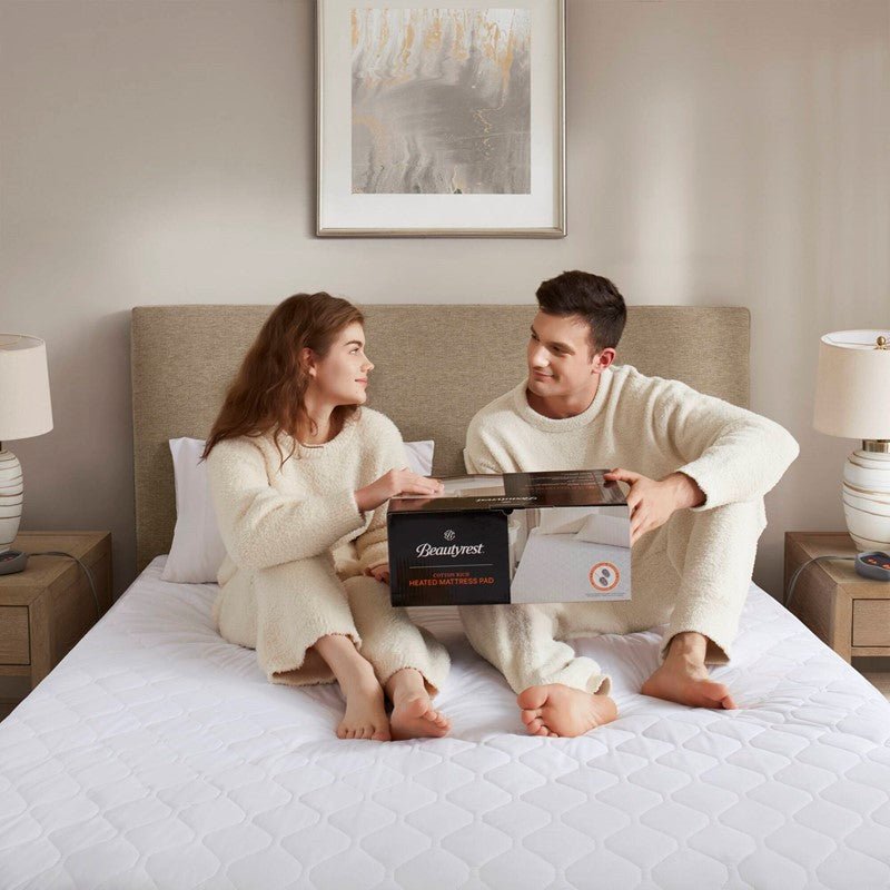 Cotton Blend Heated Mattress Pad - Quahog Bay Bedding