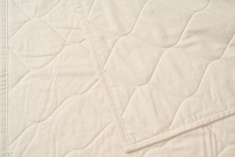Cotton Quilted Bedspread - American Made With USA Grown Cotton - Quahog Bay Bedding