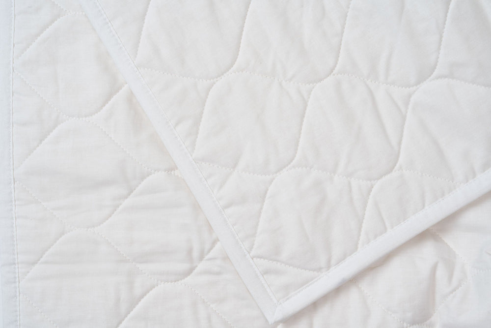 Cotton Quilted Bedspread - American Made With USA Grown Cotton - Quahog Bay Bedding