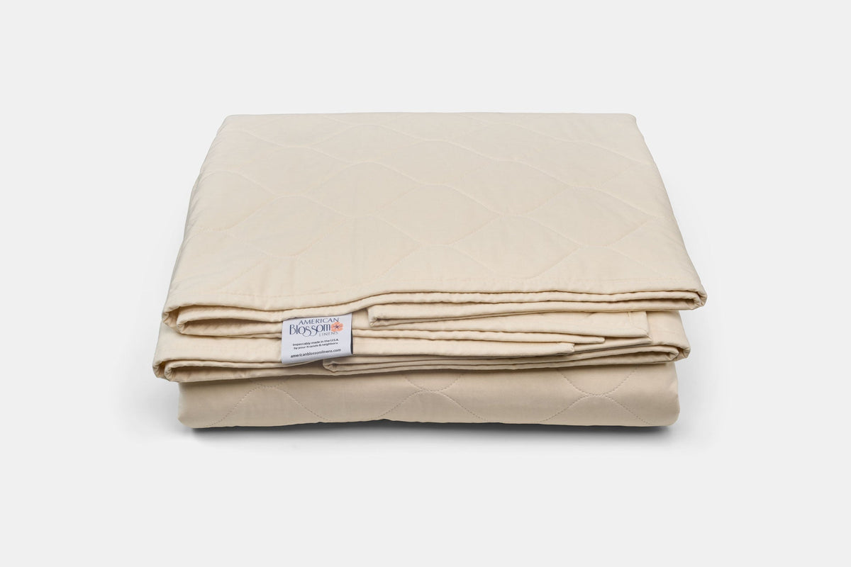 Cotton Quilted Bedspread - American Made With USA Grown Cotton - Quahog Bay Bedding