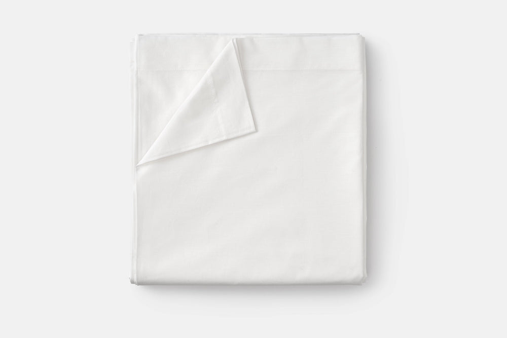 Cotton Single [Separate] Flat Bed Sheet - American Made With USA Grown Cotton - Quahog Bay Bedding