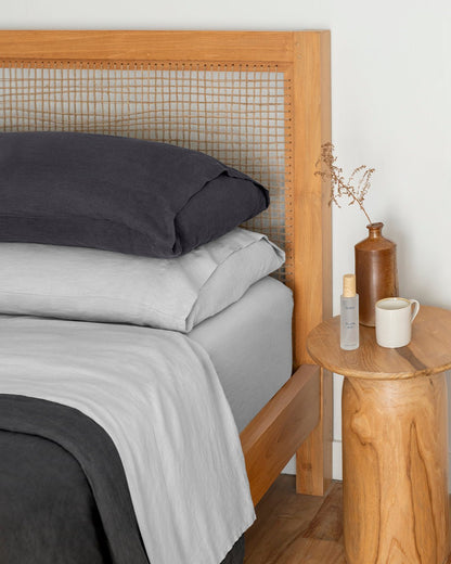 Stonewashed Linen Duvet Cover - Quahog Bay Bedding