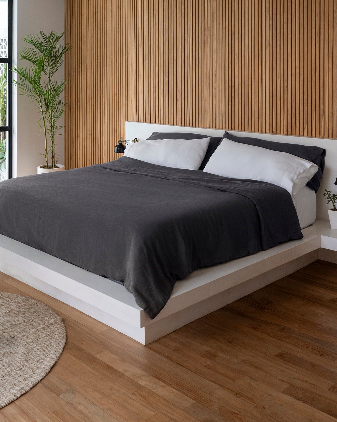 Stonewashed Linen Duvet Cover - Quahog Bay Bedding