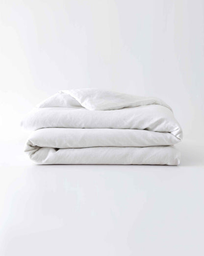 Stonewashed Linen Duvet Cover - Quahog Bay Bedding