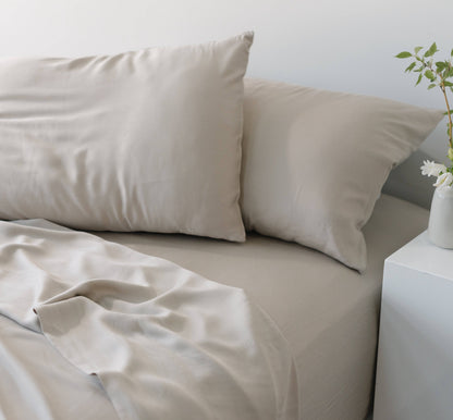 Luxury Cooling 100% Viscose Bamboo Sheet Set - Fits up to 20 Inch Depths