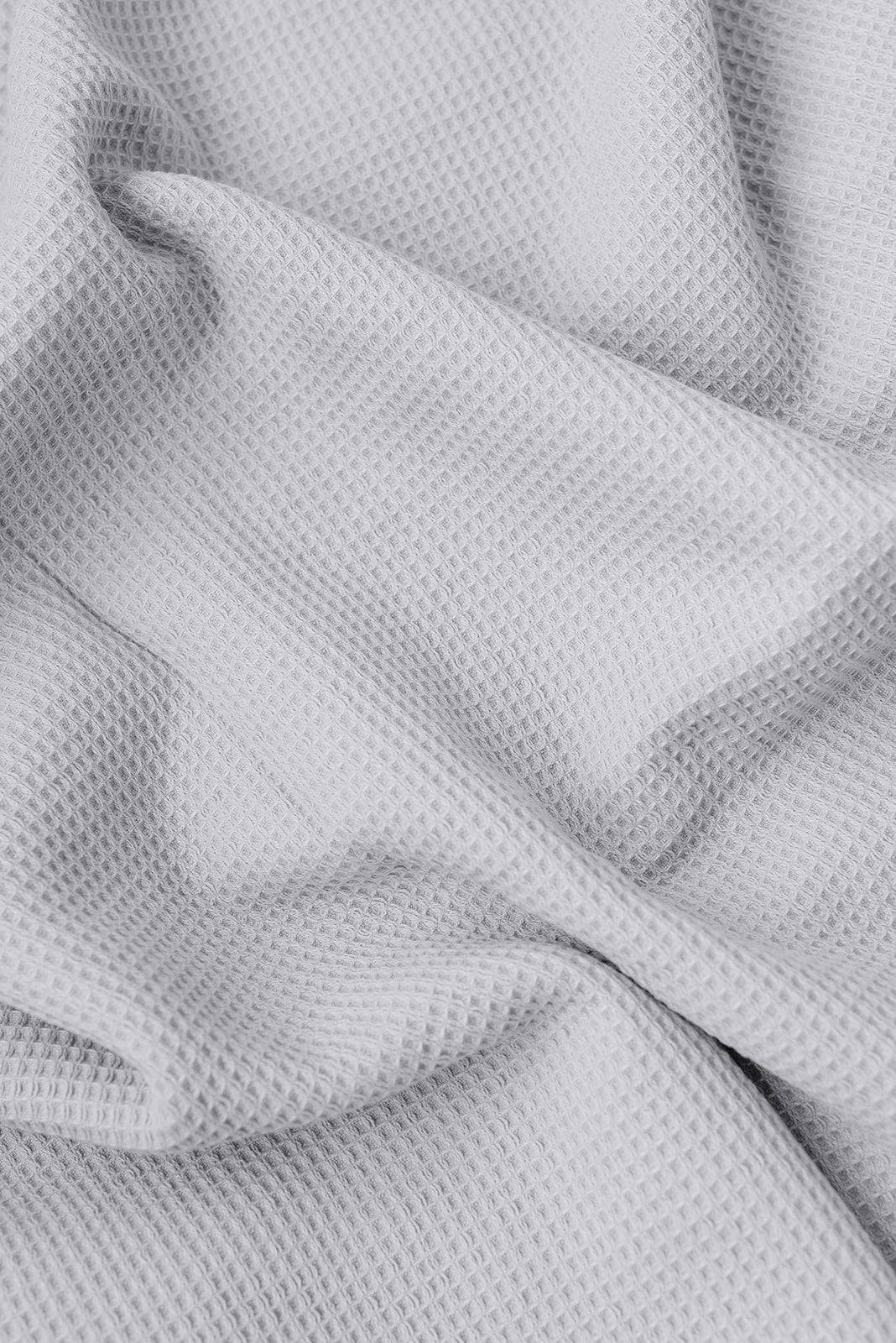 Waffle Weave Bath Sheet Set Cotton Bamboo Blend - Quahog Bay Bedding