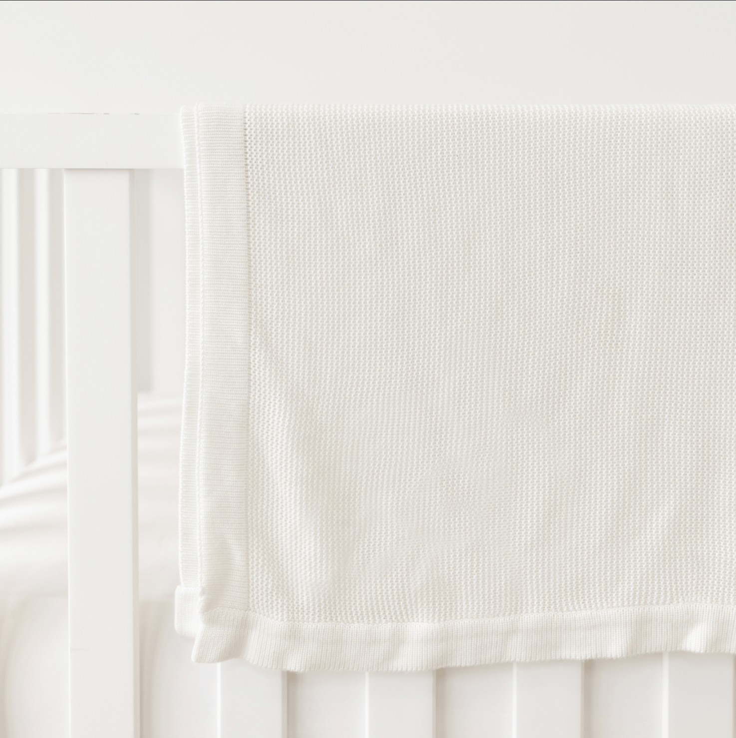 Cloud Knit Bamboo Baby Blanket - Quahog Bay Bedding