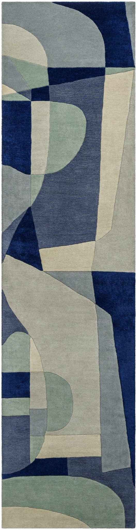 Crawfordsville Modern Wool Rug - Quahog Bay Bedding