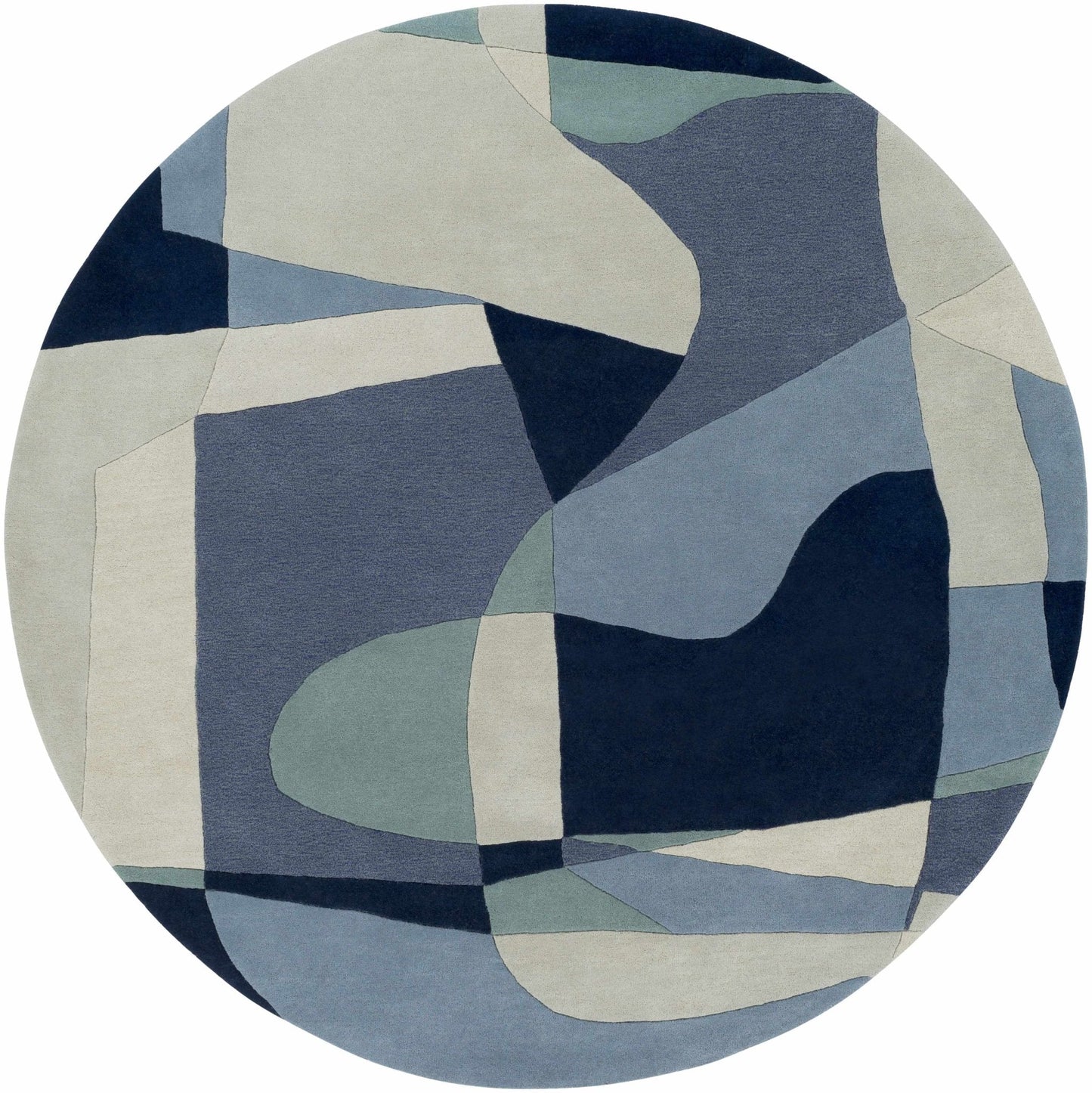 Crawfordsville Modern Wool Rug - Quahog Bay Bedding