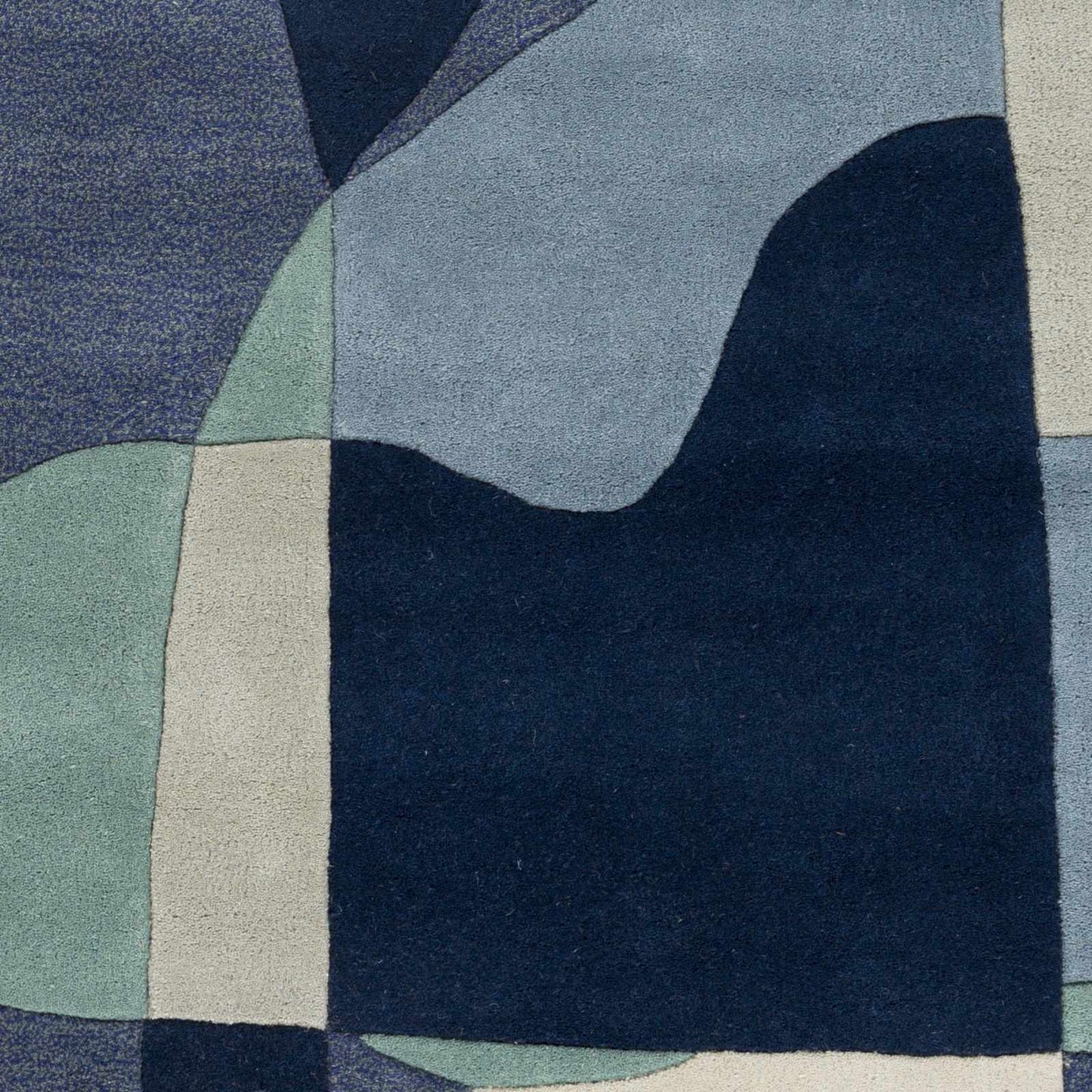 Crawfordsville Modern Wool Rug - Quahog Bay Bedding