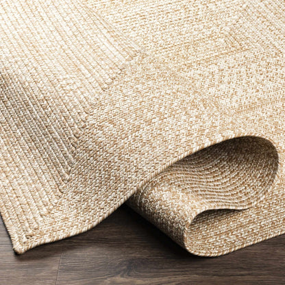 Cream Braided Faux Jute Rug - Quahog Bay Bedding
