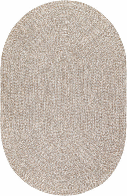 Cream Braided Faux Jute Rug - Quahog Bay Bedding