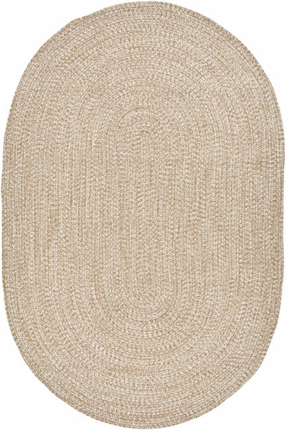 Cream Braided Faux Jute Rug - Quahog Bay Bedding