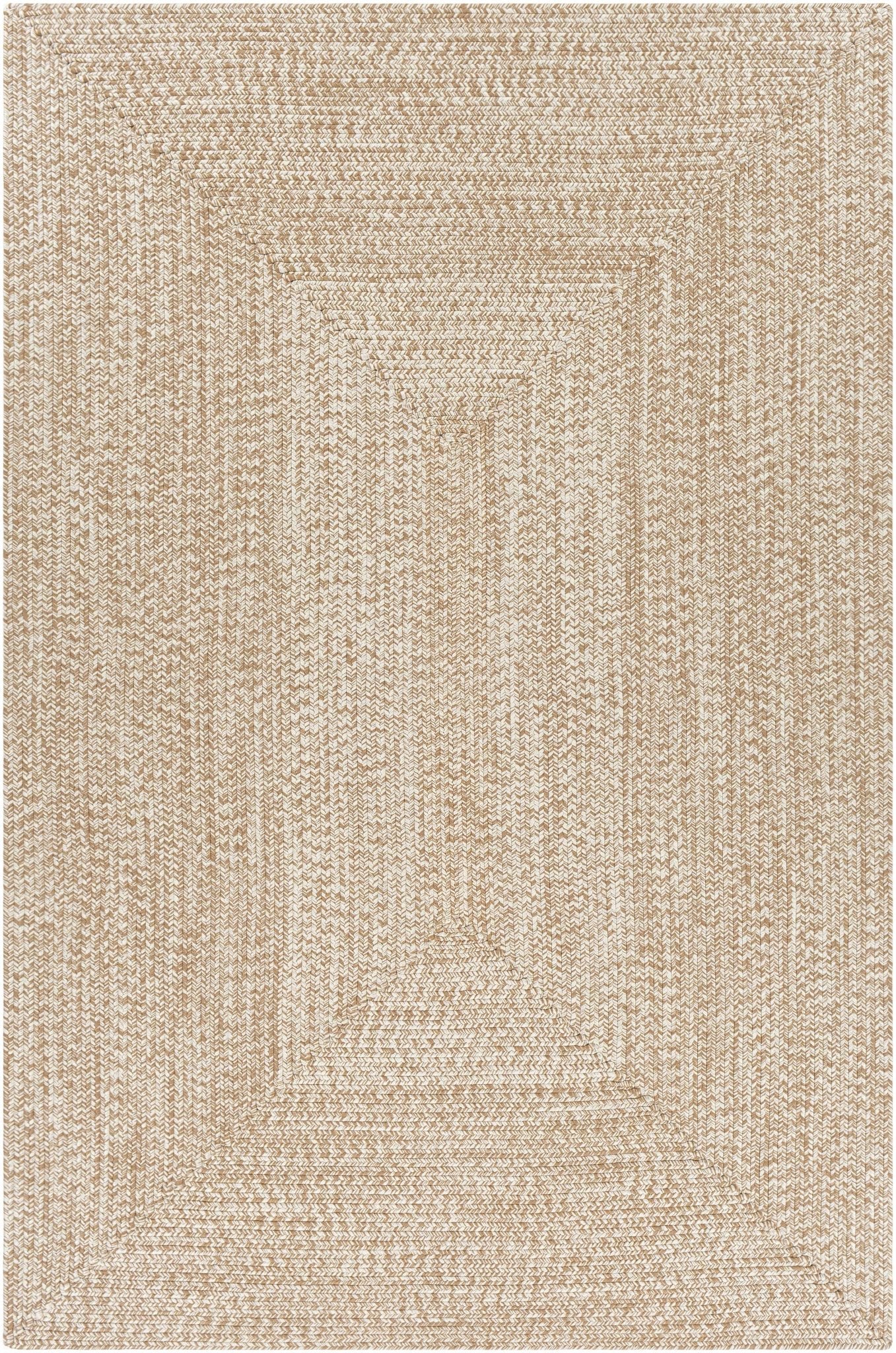 Cream Braided Faux Jute Rug - Quahog Bay Bedding