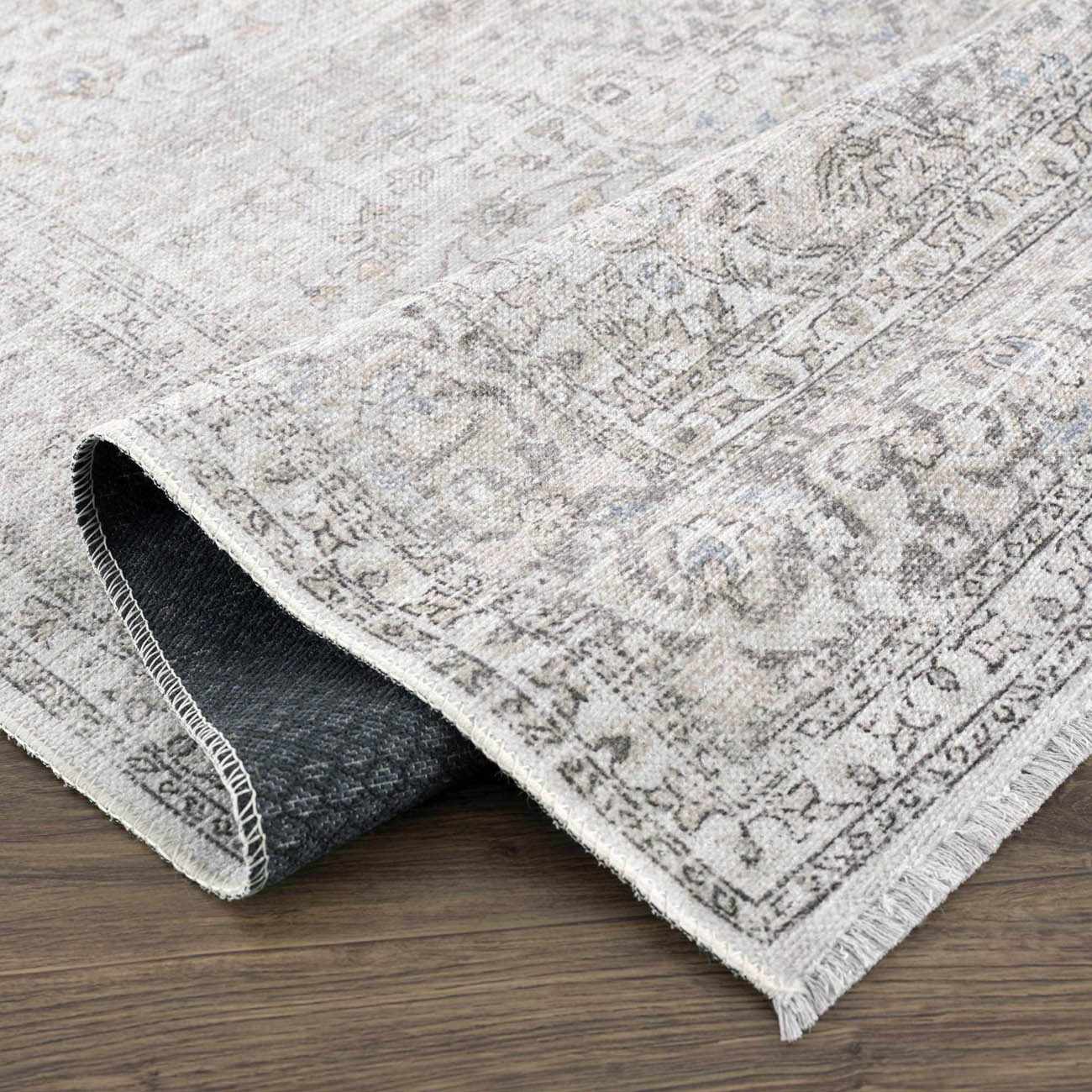 Cream Holi - 2301 Washable Area Rug - Quahog Bay Bedding