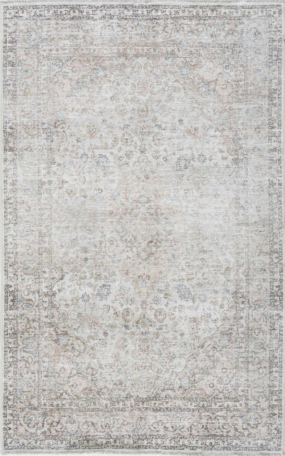 Cream Holi - 2301 Washable Area Rug - Quahog Bay Bedding