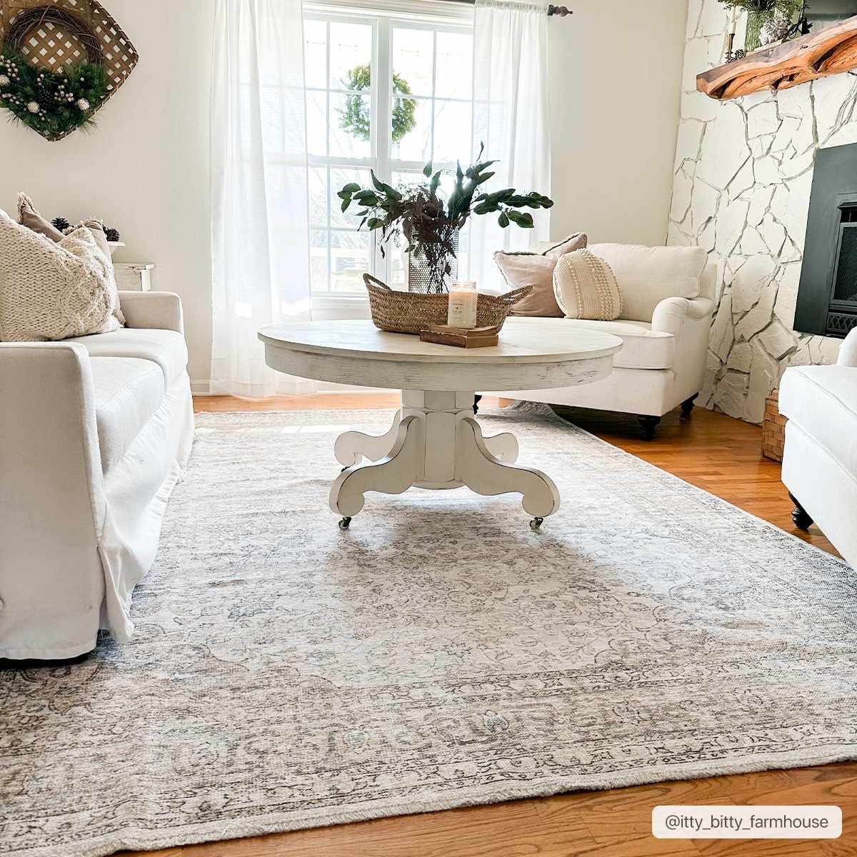 Cream Holi - 2301 Washable Area Rug - Quahog Bay Bedding