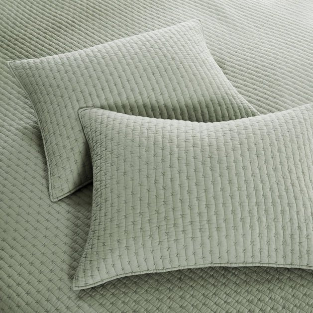 Cross Stitch Bedspread Set - Quahog Bay Bedding