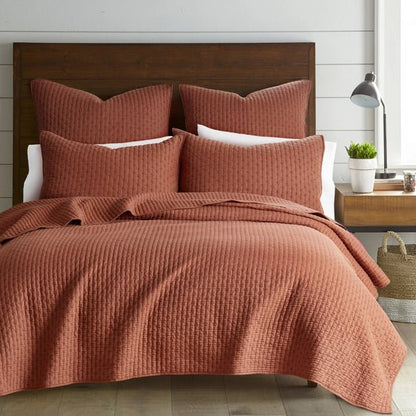 Cross Stitch 100% Cotton Quilt Set - Quahog Bay Bedding
