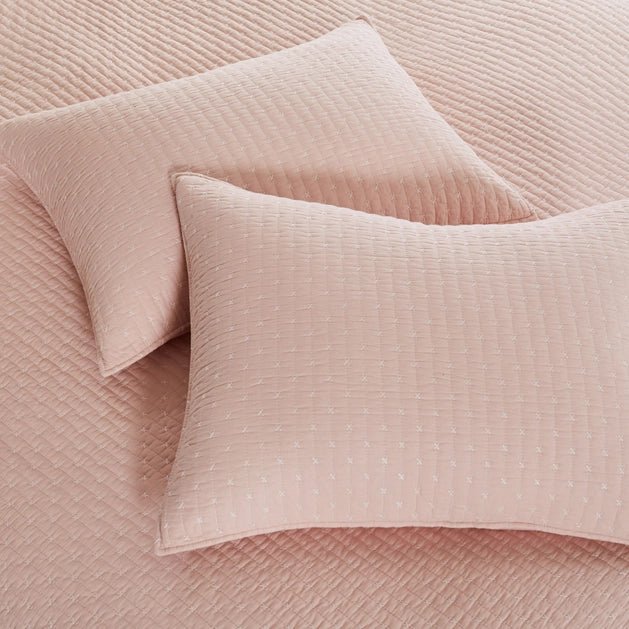 Cross Stitch Bedspread Set - Quahog Bay Bedding