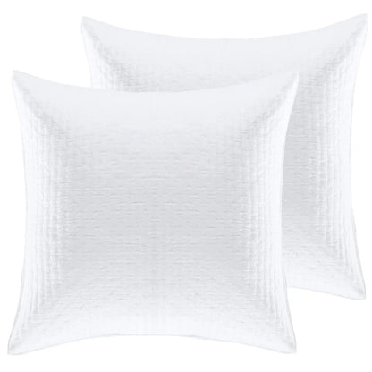 Cross Stitch Euro Sham Set of 2 - Quahog Bay Bedding